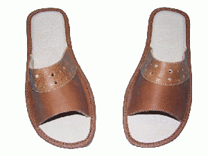 modello di pantofole 40